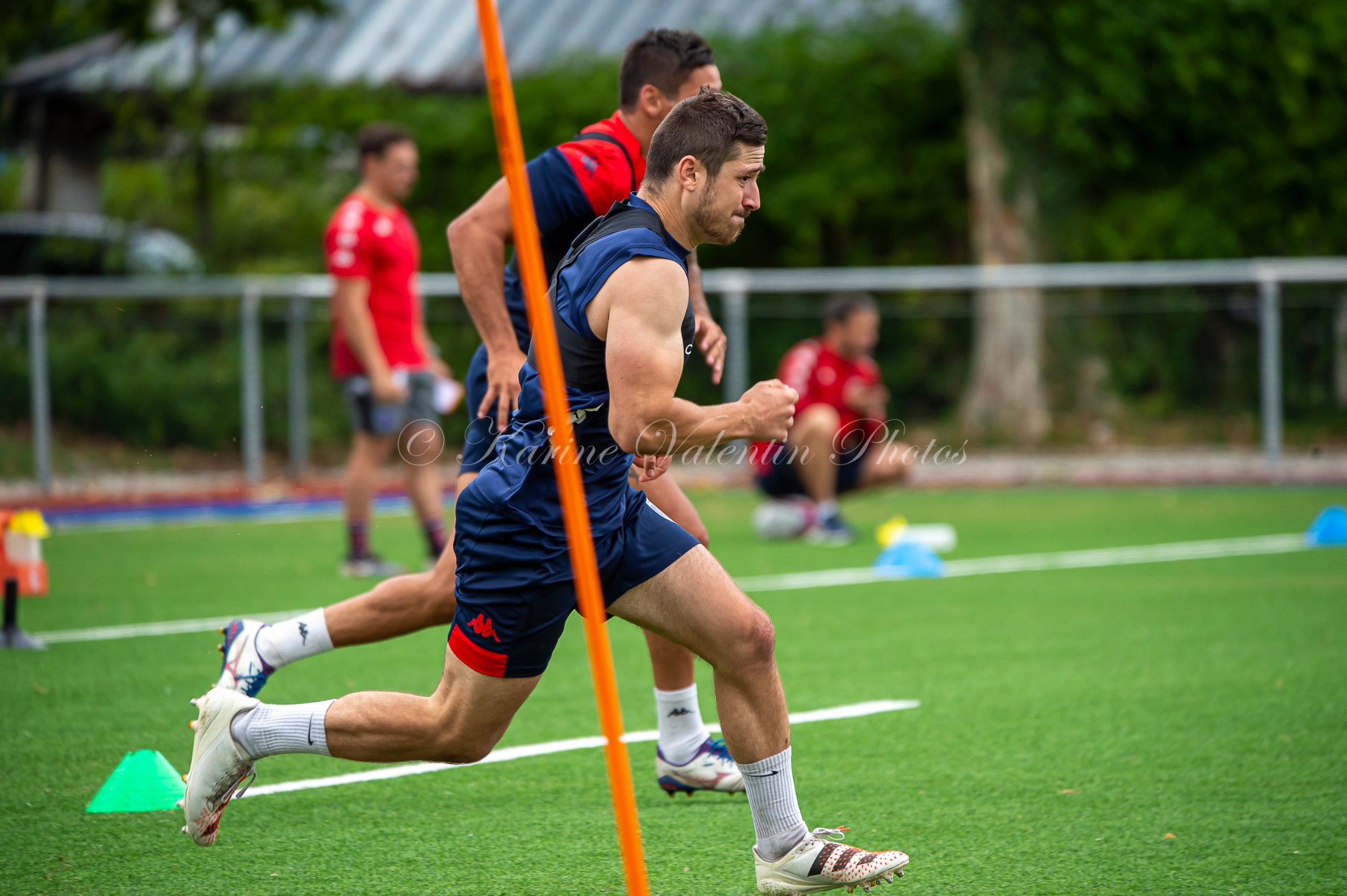 Thomas FORTUNEL -  FC Grenoble Rugby -  - Rugby - Reprise des entraînements à Grenoble: FCG 2022-2023 (#FCG1entrainement2022) Photo by: Karine Valentin | Siuxy Sports 2022-07-02