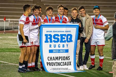 RSEQ - Rugby Masc - McGill U. vs Ottawa U. - Finals - Reel C1 - Post-Match