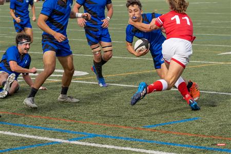 RSEQ Rugby Masc - U. de Montréal (10) vs (34) McGill - Reel A1 - 1er mi-temps
