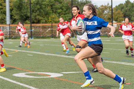 RSEQ Rugby Fem - U. de Montréal (70) vs (3) McGill - Reel A1 - 1er mi-temps