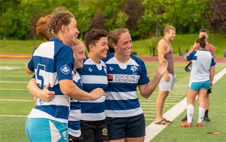 RUGBY QUÉBEC (96) VS (0) ONTARIO BLUES - RUGBY FÉMININ XV SR - Post Match - Reel C