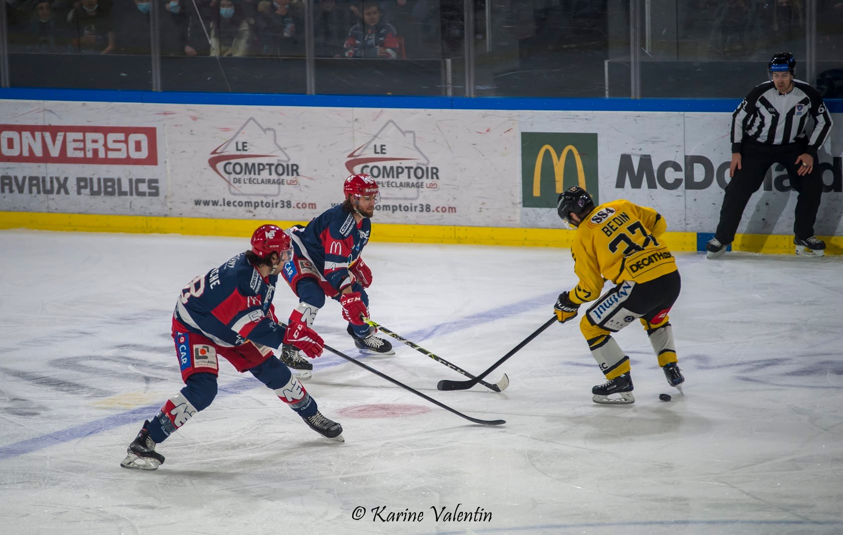  Grenoble - Rouen - Ice hockey - BDL Grenoble vs Rouen (#BDLvsDragons2022) Photo by: Karine Valentin | Siuxy Sports 2022-02-25