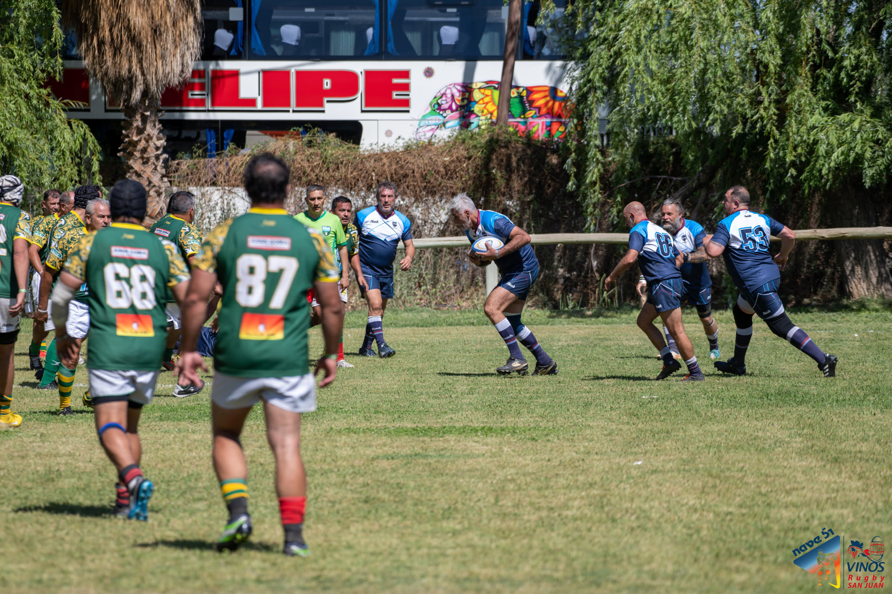  VARBA - Chamigos - RugbyV - 51 Nacional de Veteranos de Rugby San Juan - VARBA vs Chamigos (#51NaVeSJ21VARBAvChamigos) Photo by: Diego van Domselaar | Siuxy Sports 2021-11-15