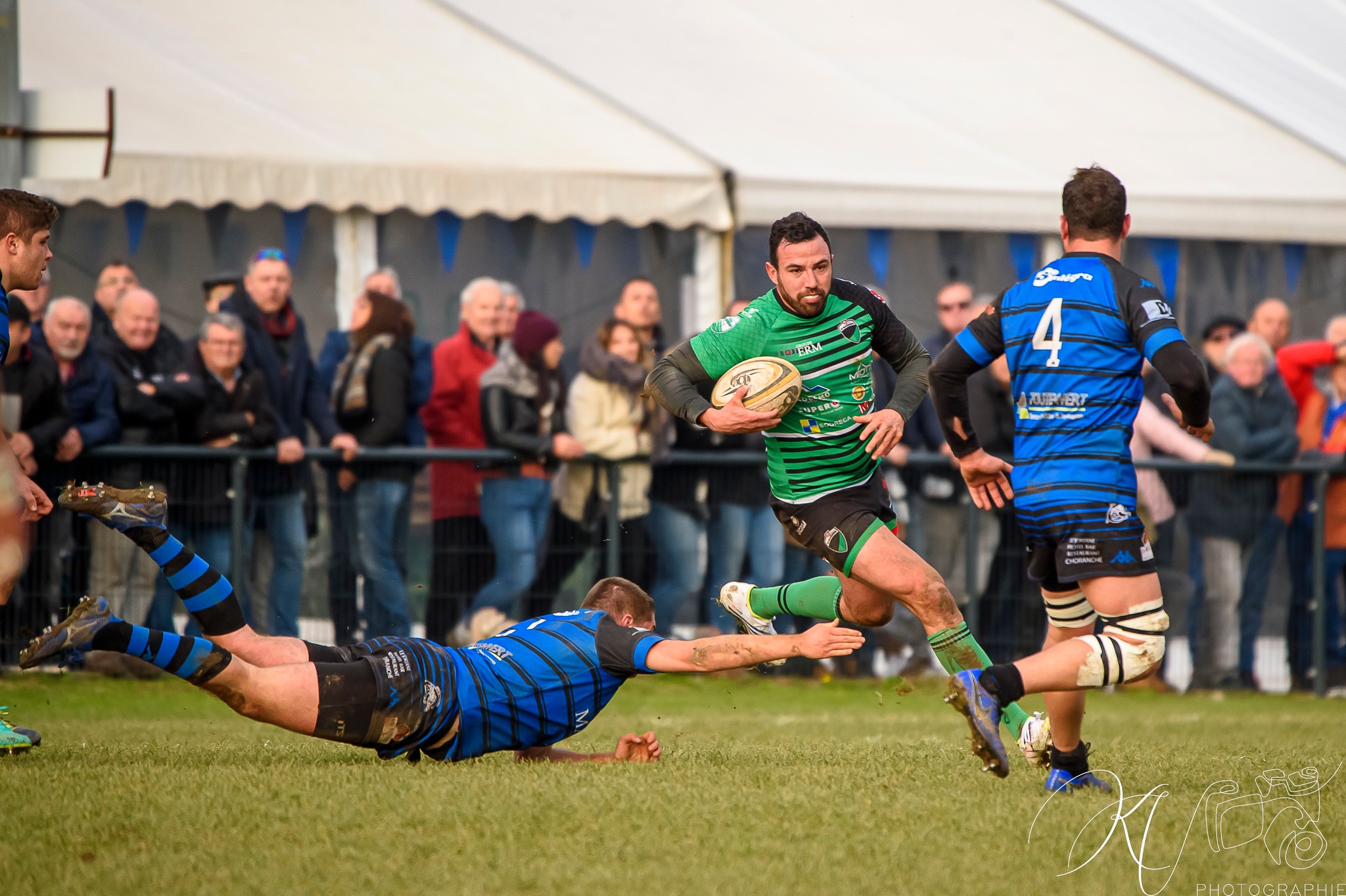  US Vinay - US Montmelian - Rugby - US Vinay (18) vs (28) US Montmélian (#USVUSM2022) Photo by: Karine Valentin | Siuxy Sports 2022-11-27