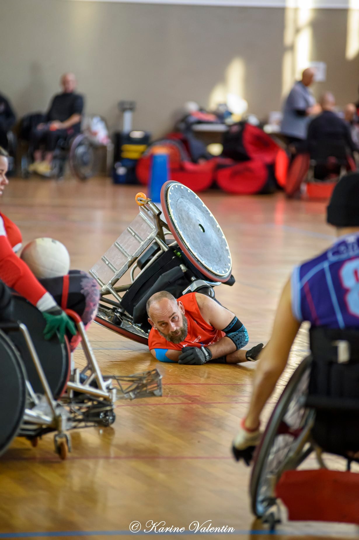  FC Grenoble Rugby - CS Bourgoin-Jallieu - Wheelchair rugby -  (#QuadRugbyGrenBourg2021Nov) Photo by:  | Siuxy Sports 2021-11-20