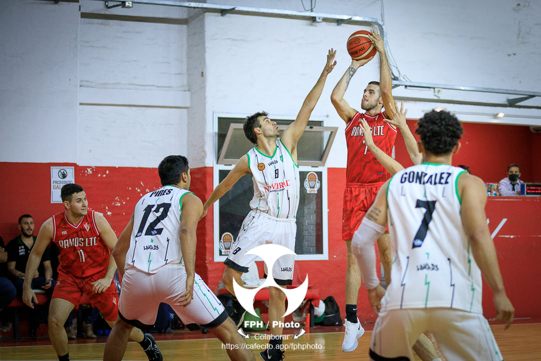  Ramos Mejía Lawn Tennis Club - Institución Domingo Faustino Sarmiento - Basketball - Ramos Mejia Lawn Tenis Club Vs Institución D.F. Sarmiento - 2022 - Liga Federal (#RMLTCvsIDFS2022) Photo by: Alan Roy Bahamonde | Siuxy Sports 2022-03-16