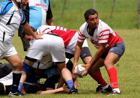 Areco vs RON XV (Centro Naval) - Primer Encuentro de Veteranos en Areco con Vaquillona c/ Cuero 2014