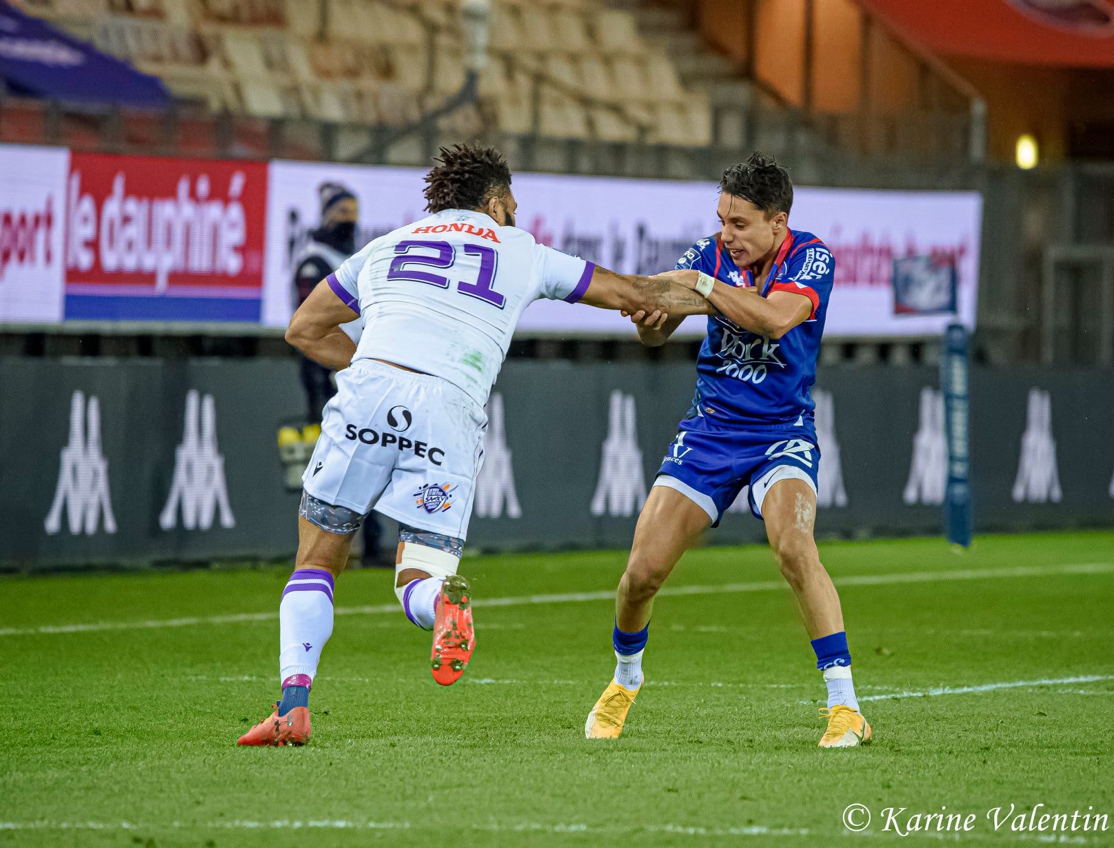  FC Grenoble Rugby - Soyaux Angoulême - Rugby - FC Grenoble VS Soyaux Angoulême (#GrenobleAngouleme2021jan) Photo by: Karine Valentin | Siuxy Sports 2021-01-15
