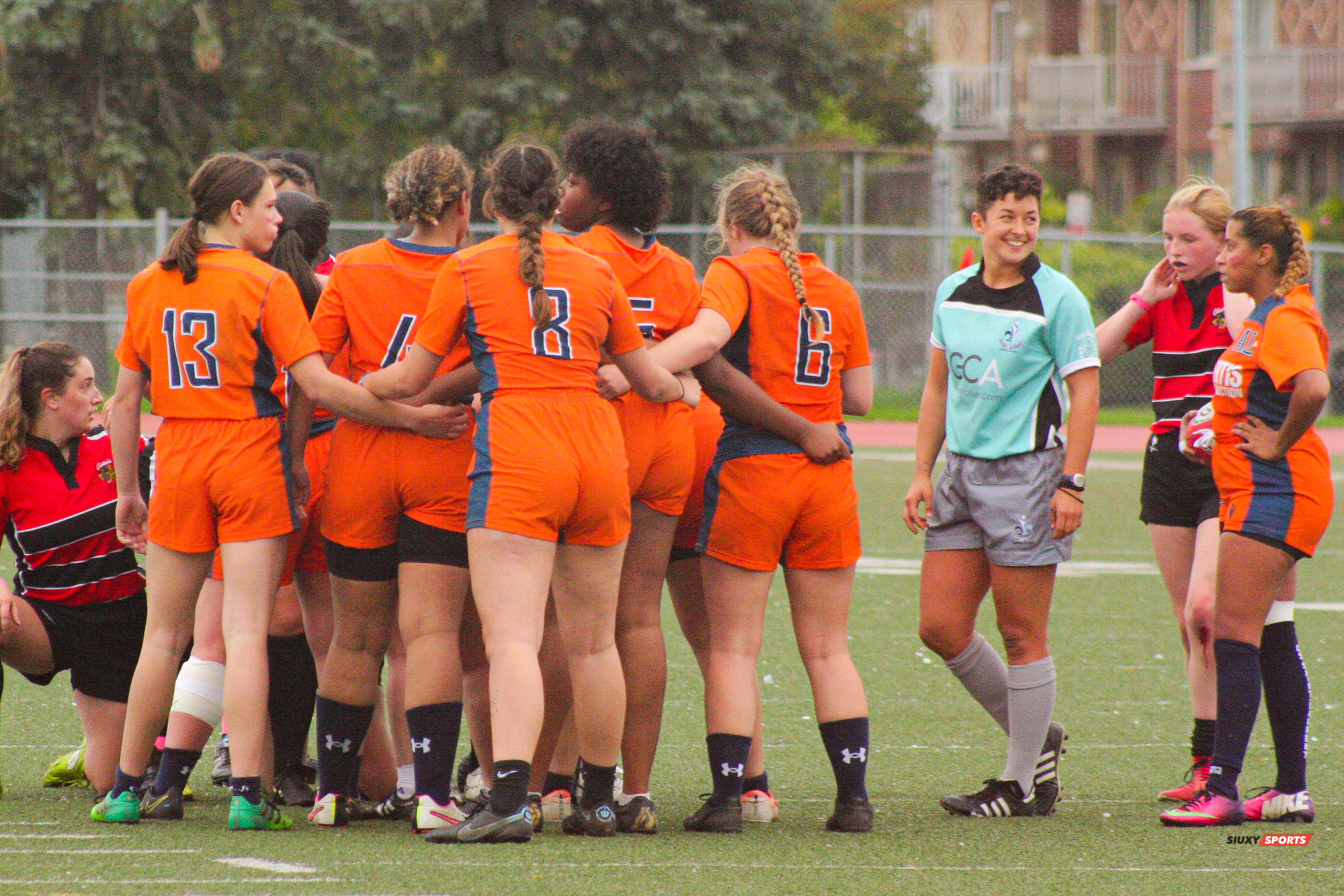 Ashley BROWN - Emma GALLAGHER -  Cégep André Laurendeau - Cégep Vanier - Rugby -  (#ALvsVanier2021W) Photo by:  | Siuxy Sports 2021-10-10