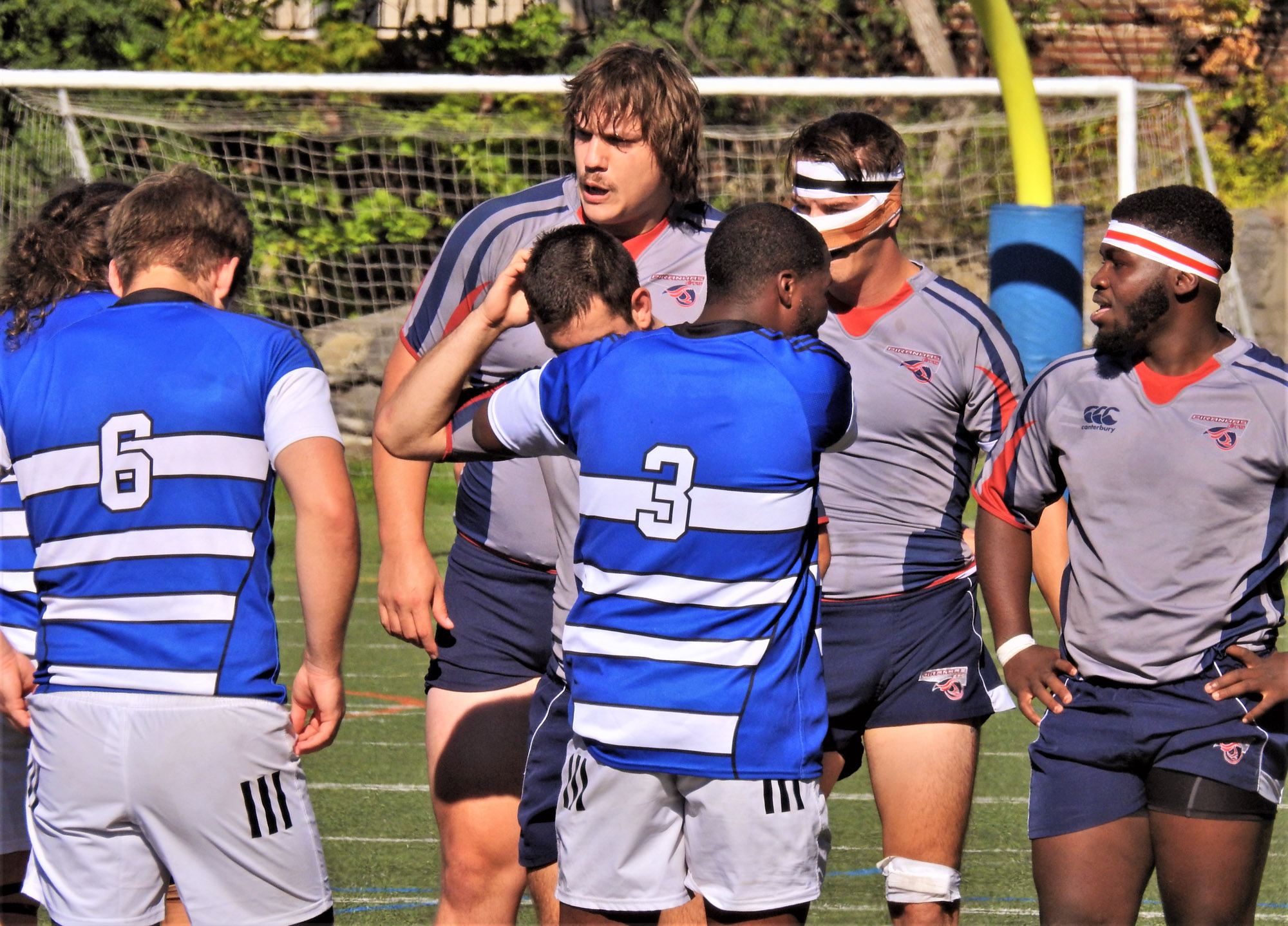 Philippe BILODEAU - Bosco TINDAME -  Université de Montréal - ÉTS (École de technologie supérieure) - Rugby -  (#UdeMvsETS) Photo by:  | Siuxy Sports 2021-09-19