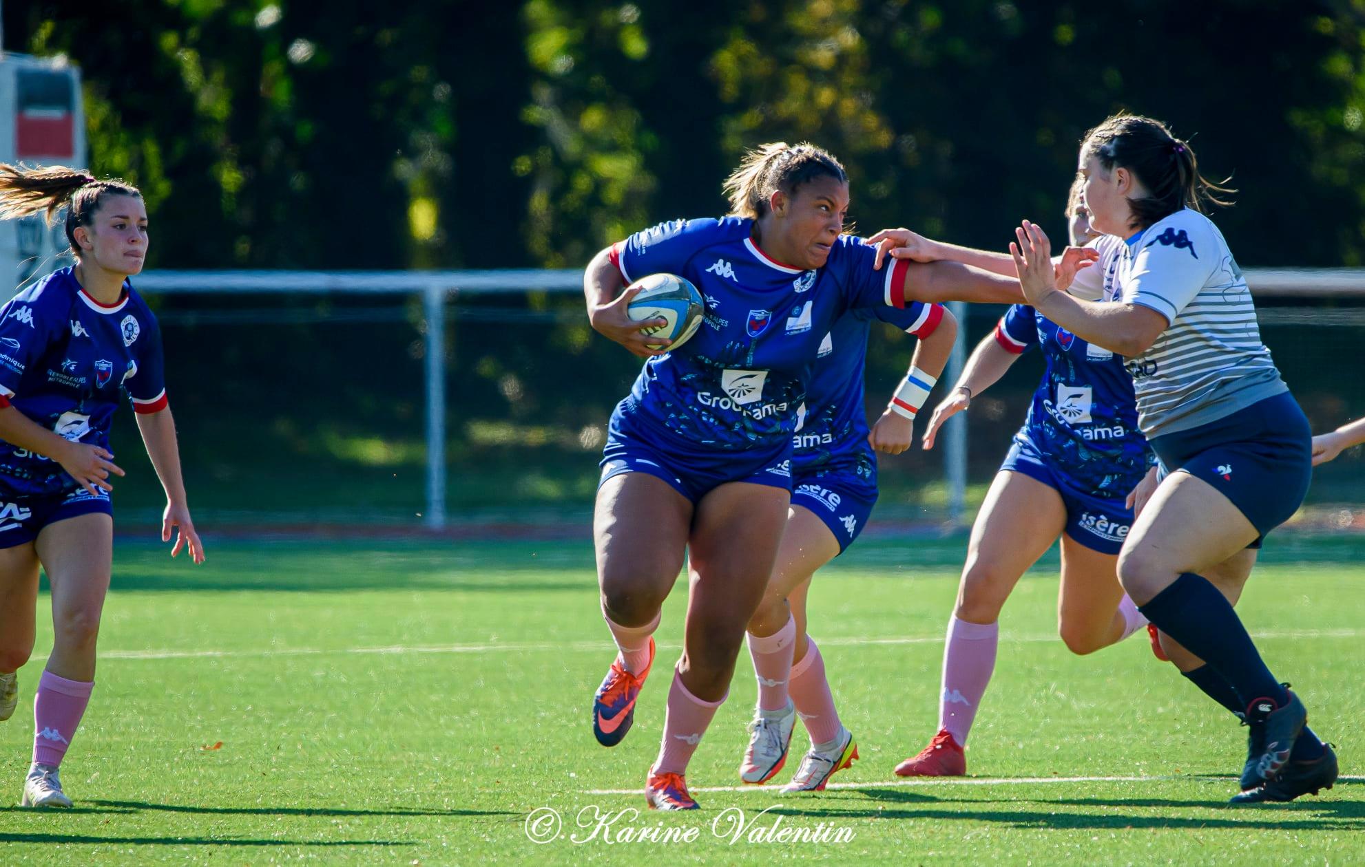  FC Grenoble Rugby - Montpellier Hérault Rugby - Rugby - FC Grenoble VS Montpellier U18 (#GrenobleVsMontpll2021octU18) Photo by: Karine Valentin | Siuxy Sports 2021-10-18
