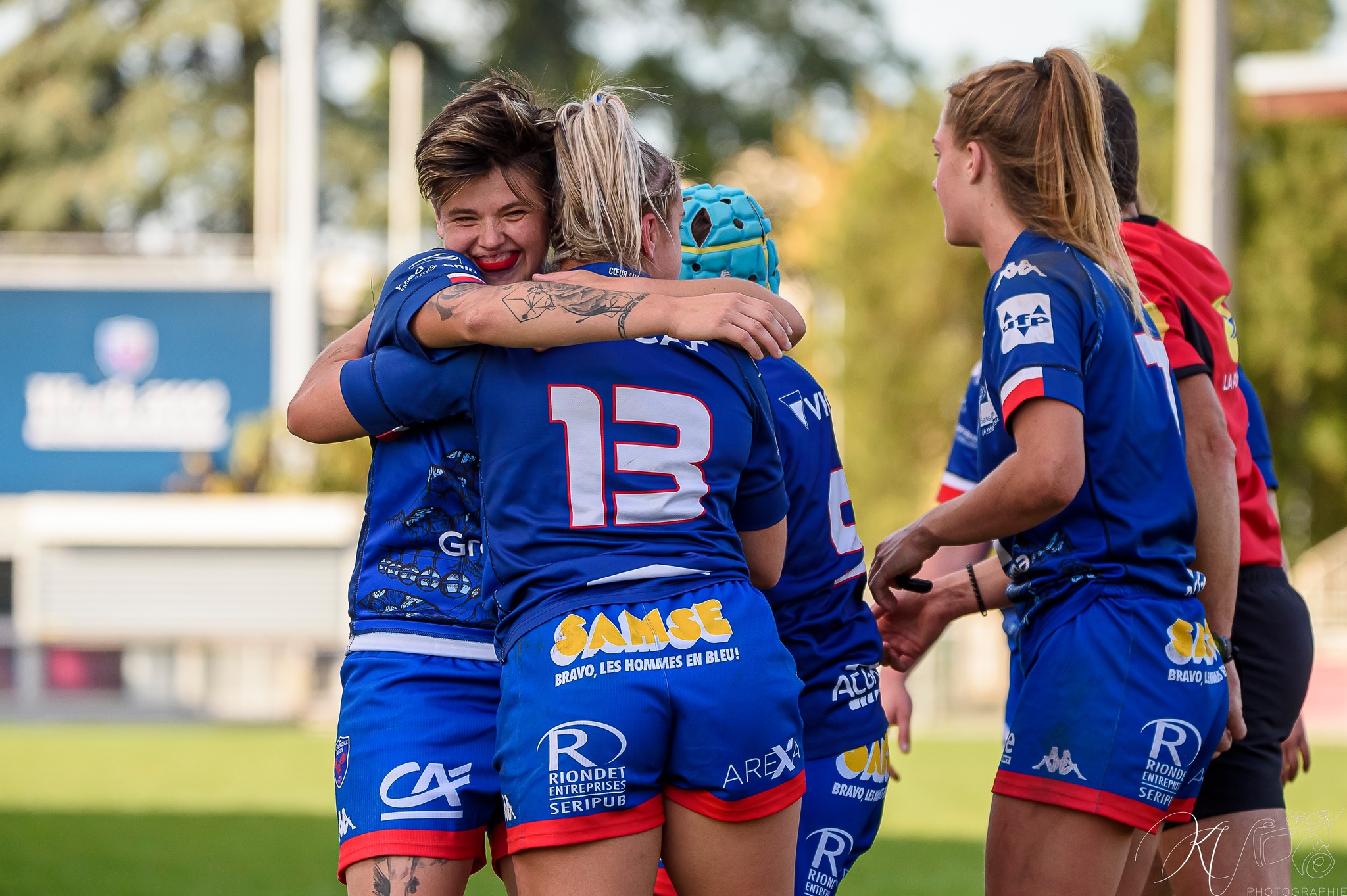  FC Grenoble Rugby - Section Paloise - Rugby - Grenoble Amazones (51) vs (12) Lons Section Paloise (#AmazonesVsLONS2022) Photo by: Karine Valentin | Siuxy Sports 2022-10-16