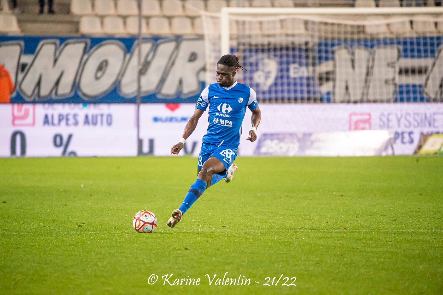 Souleymane CISSÉ -  Grenoble Foot 38 -  - Soccer - GF38 vs AJ Auxerre (#GF38vsAJAuxerre2022jan) Photo by: Karine Valentin | Siuxy Sports 2022-01-08