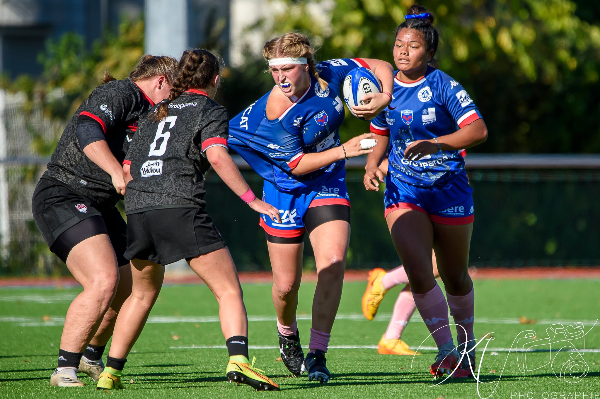  FC Grenoble Rugby - Lyon Olympique Universitaire - Rugby - Match Amical U18 - FCG Amazones vs LOU (#U18FCGLOU2022) Photo by: Karine Valentin | Siuxy Sports 2022-10-22
