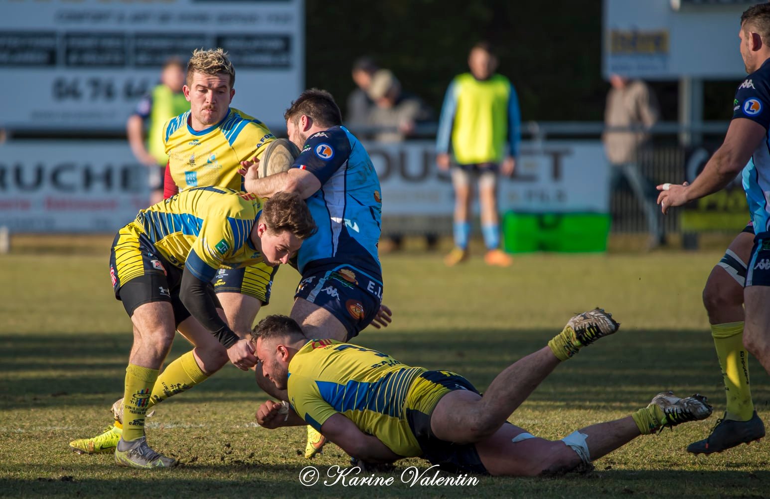  Saint-Marcellin Sports - Rugby Club Tricastin - Rugby - Saint-Marcellin vs Tricastin - Équipe 1 (#SMSvsRCT2022Eq1) Photo by: Karine Valentin | Siuxy Sports 2022-02-13
