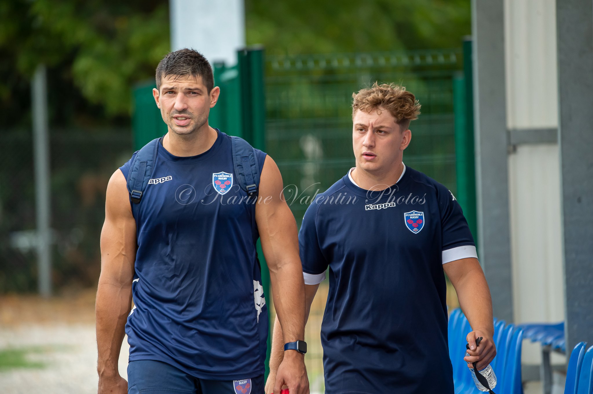 Clément ANCELY - Enzo CAMILLERI -  FC Grenoble Rugby -  - Rugby - Reprise des entraînements à Grenoble: FCG 2022-2023 (#FCG1entrainement2022) Photo by: Karine Valentin | Siuxy Sports 2022-07-02