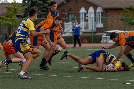 RSEQ - Rugby Masc - André Laurendeau (14) vs (33) John Abbott College - Reel A