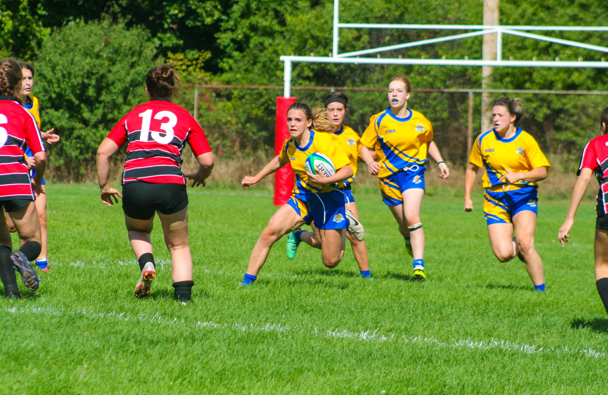 Peyton STOCK -  Cégep Vanier - College John Abbott - Rugby -  (#VanierVsJACw2021) Photo by:  | Siuxy Sports 2021-09-26