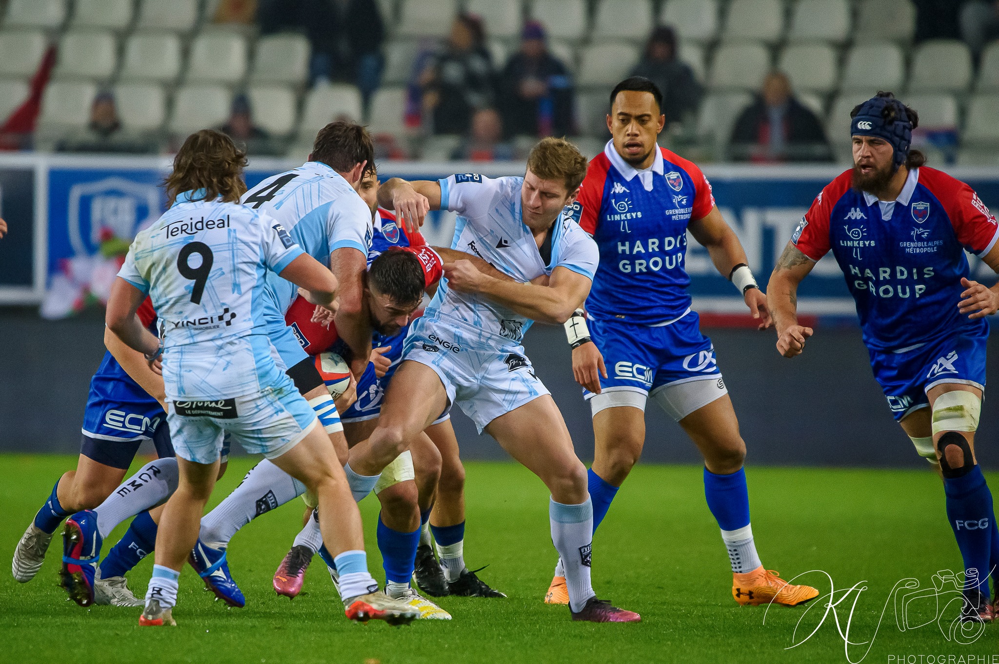  FC Grenoble Rugby - RC Massy - Rugby - FC Grenoble (38) VS (15) RC Massy (#FCGMASS2022) Photo by: Karine Valentin | Siuxy Sports 2022-12-16