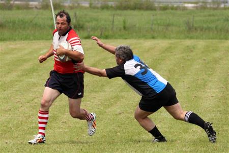Areco vs RON XV (Centro Naval) - Primer Encuentro de Veteranos en Areco con Vaquillona c/ Cuero 2014