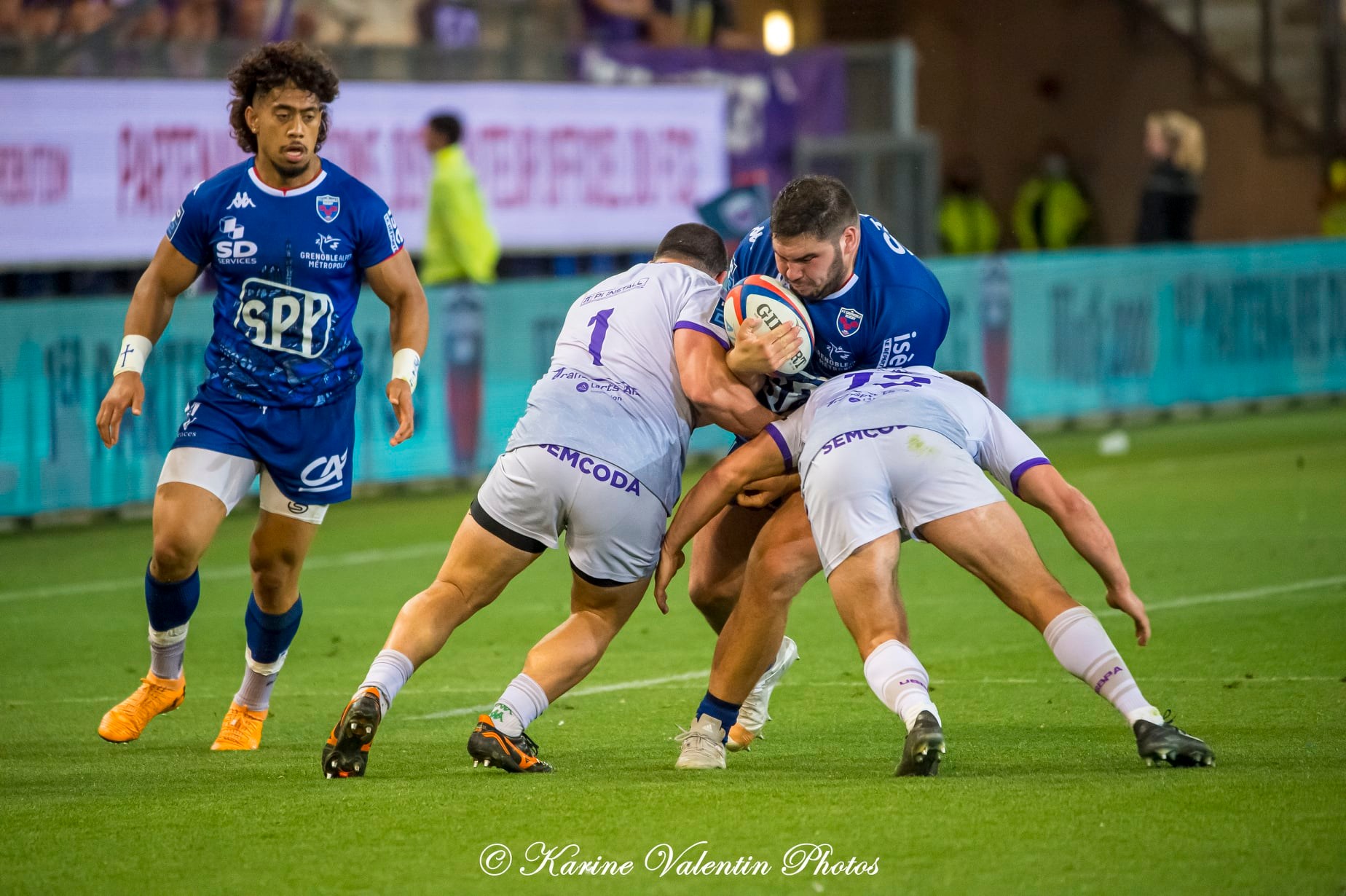  FC Grenoble Rugby - US Bressane Pays de l'Ain - Rugby - Grenoble (42) Vs (17) USBPA - 2022 (#FCGvsUSBPA2022) Photo by: Karine Valentin | Siuxy Sports 2022-05-12