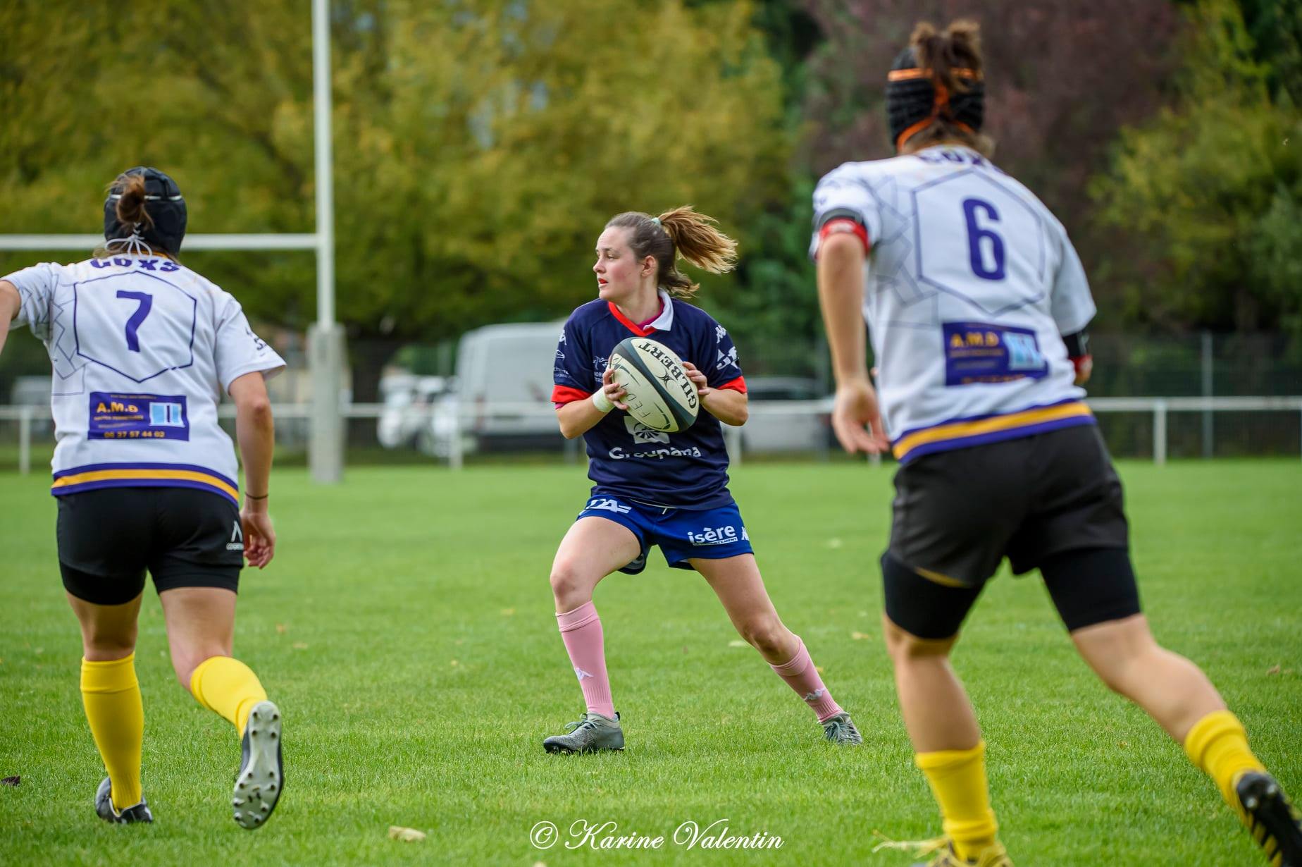  FC Grenoble Rugby - GUC-SMH - Rugby - Grenoble Amazones vs GUC-SMH (#AmazonesVsGUCSMH2021oct) Photo by: Karine Valentin | Siuxy Sports 2021-10-03