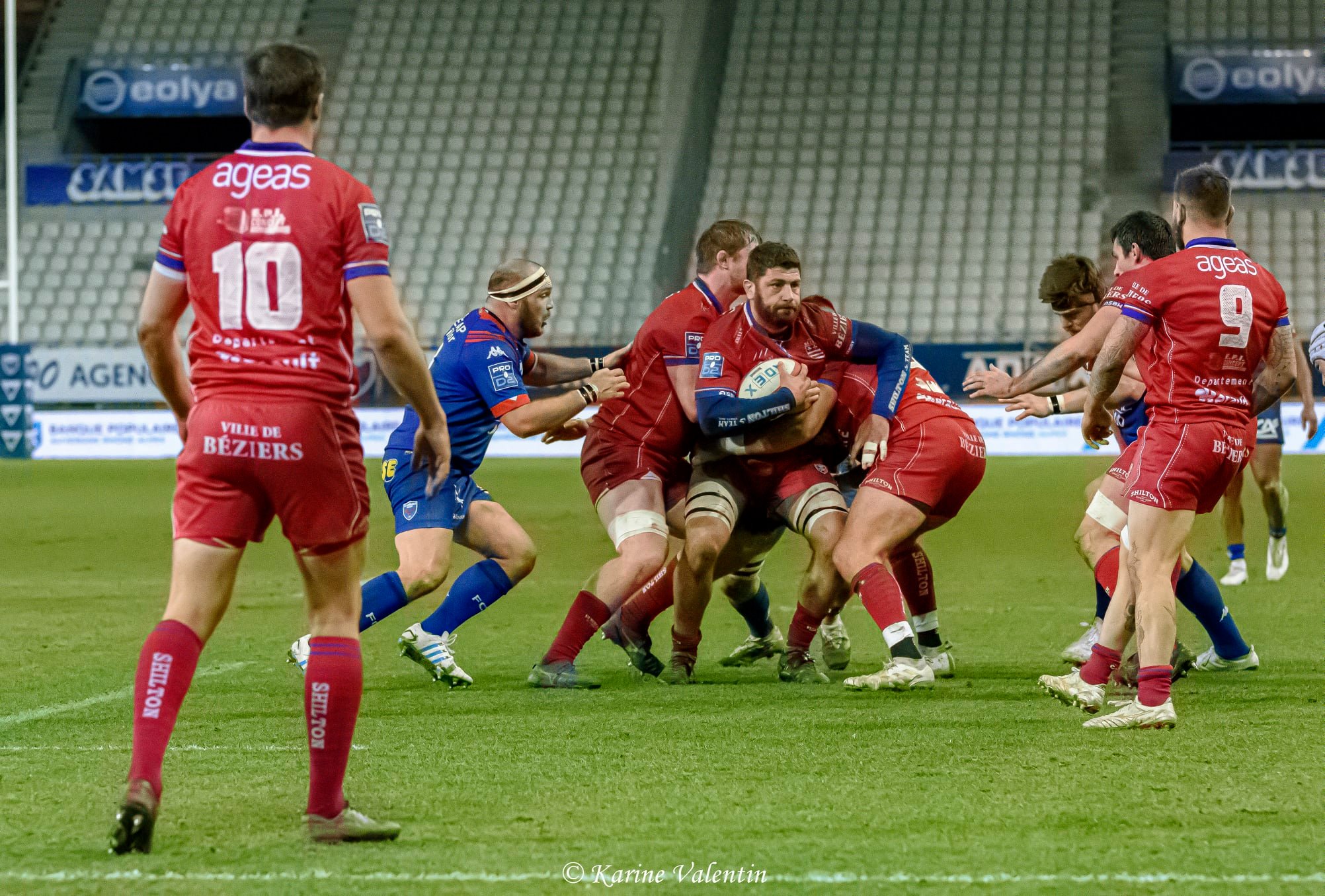  FC Grenoble Rugby - AS Béziers Hérault - Rugby - FC Grenoble VS ASBH (#GrenobleASBH2021jan) Photo by: Karine Valentin | Siuxy Sports 2021-01-29