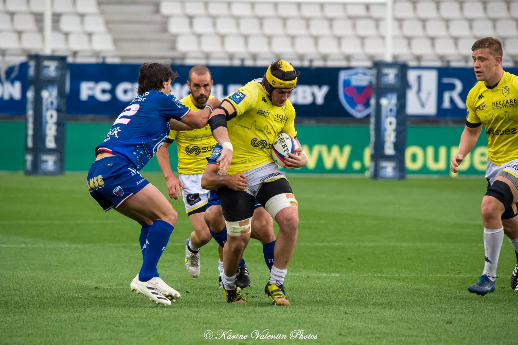  FC Grenoble Rugby - US Carcassonne - Rugby - Grenoble (28) vs (23) Carcassonne (#FCGRvsUSC2022) Photo by: Karine Valentin | Siuxy Sports 2022-04-22