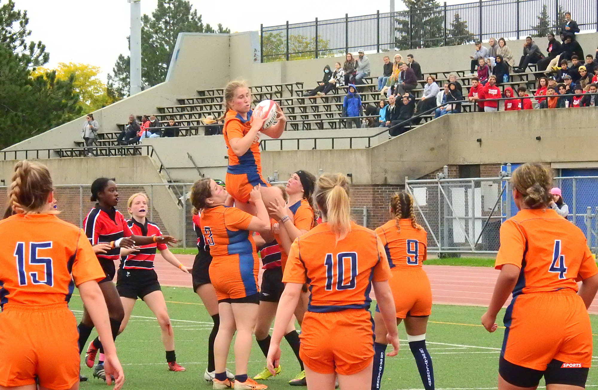  Cégep André Laurendeau - Cégep Vanier - Rugby -  (#ALvsVanier2021W) Photo by:  | Siuxy Sports 2021-10-10