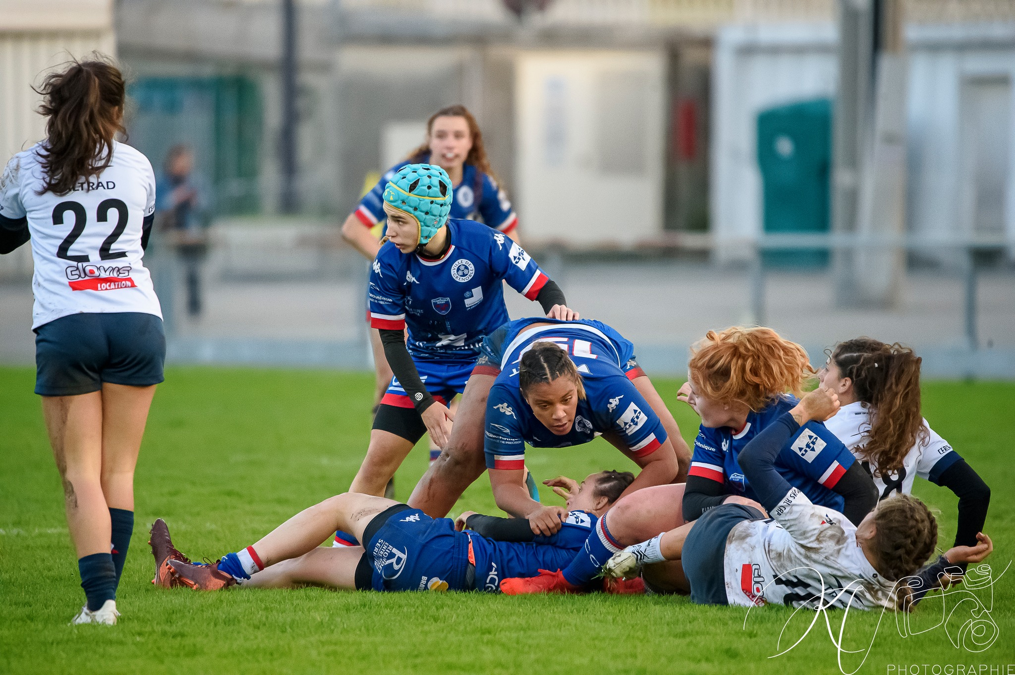  FC Grenoble Rugby - Montpellier Hérault Rugby - Rugby - Amazones (17) vs (10) MHR (#AmazonesVsMHR2022) Photo by: Karine Valentin | Siuxy Sports 2022-11-20