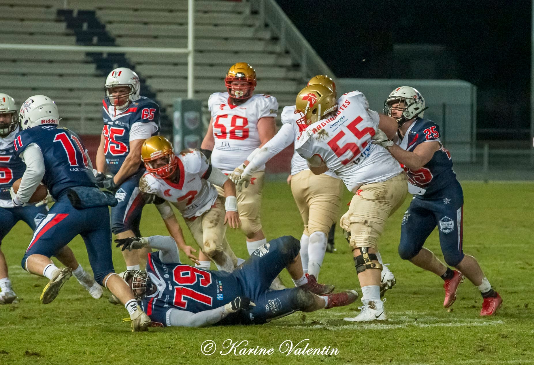  Grenoble - Aix-en-Provence - Football - Centaures vs Argonautes (#CentauresVsArgonautes2022) Photo by: Karine Valentin | Siuxy Sports 2022-02-19