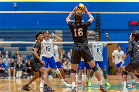 RSEQ - VOLLEYBALL C M D2 SUD-OUEST - TOURNOI 4 - SECTION A - Aigles (2) VS (1) Blues