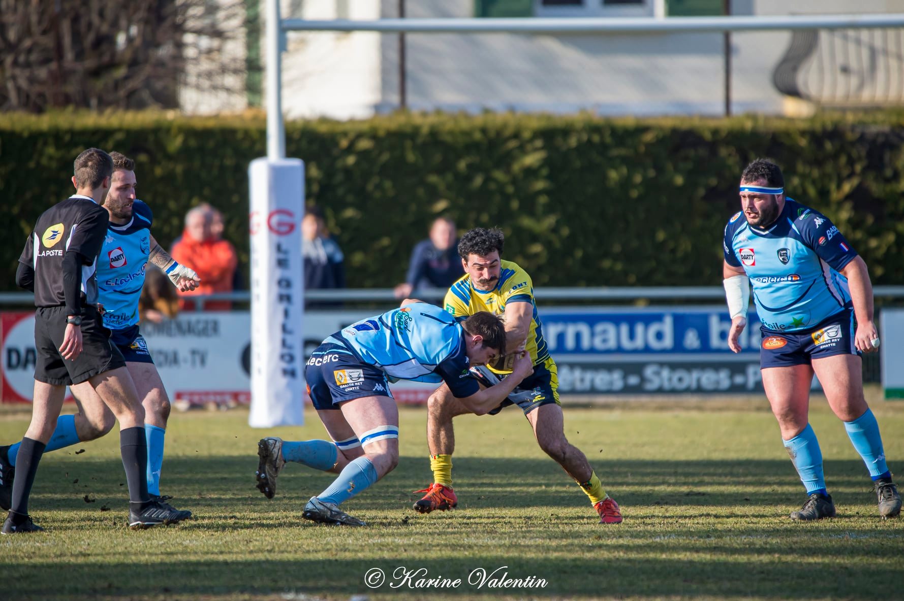  Saint-Marcellin Sports - Rugby Club Tricastin - Rugby - Saint-Marcellin vs Tricastin - Équipe 1 (#SMSvsRCT2022Eq1) Photo by: Karine Valentin | Siuxy Sports 2022-02-13