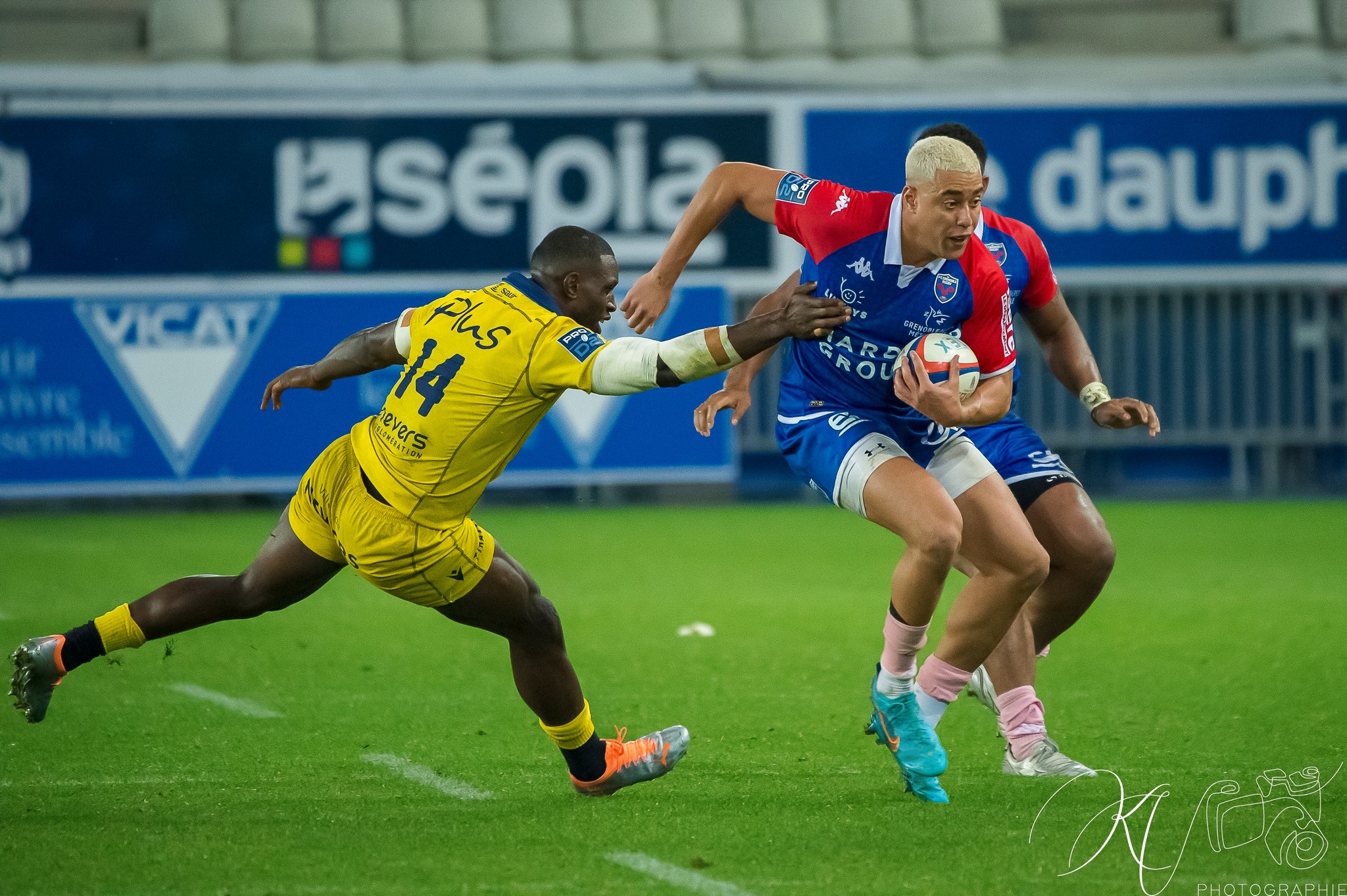  FC Grenoble Rugby - USON Nevers - Rugby - FC GRENOBLE RUGBY (19) VS USON NEVERS (18) - 2022 (#FCGvsUSONm22022) Photo by: Karine Valentin | Siuxy Sports 2022-10-27