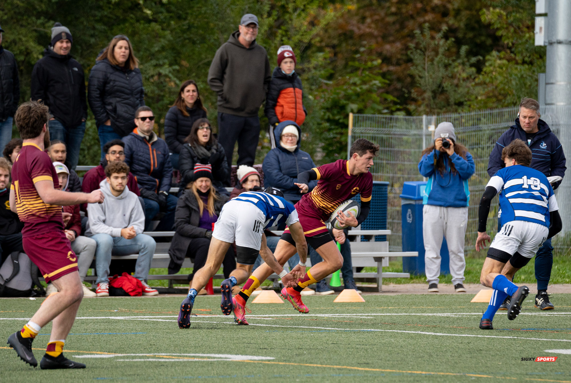 Arthur DU CHAFFAUT -  Université de Montréal - Université Concordia - Rugby -  (#UdeMvsConcordia2021M) Photo by:  | Siuxy Sports 2021-10-23