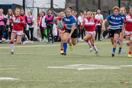 RSEQ Rugby Fem - U. de Montréal (70) vs (3) McGill - Reel A2 - 2ème mi-temps