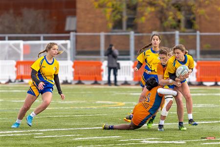 RSEQ - Rugby Fem - John Abbott (55) vs (12) André Laurendeau - Finals - Reel A2