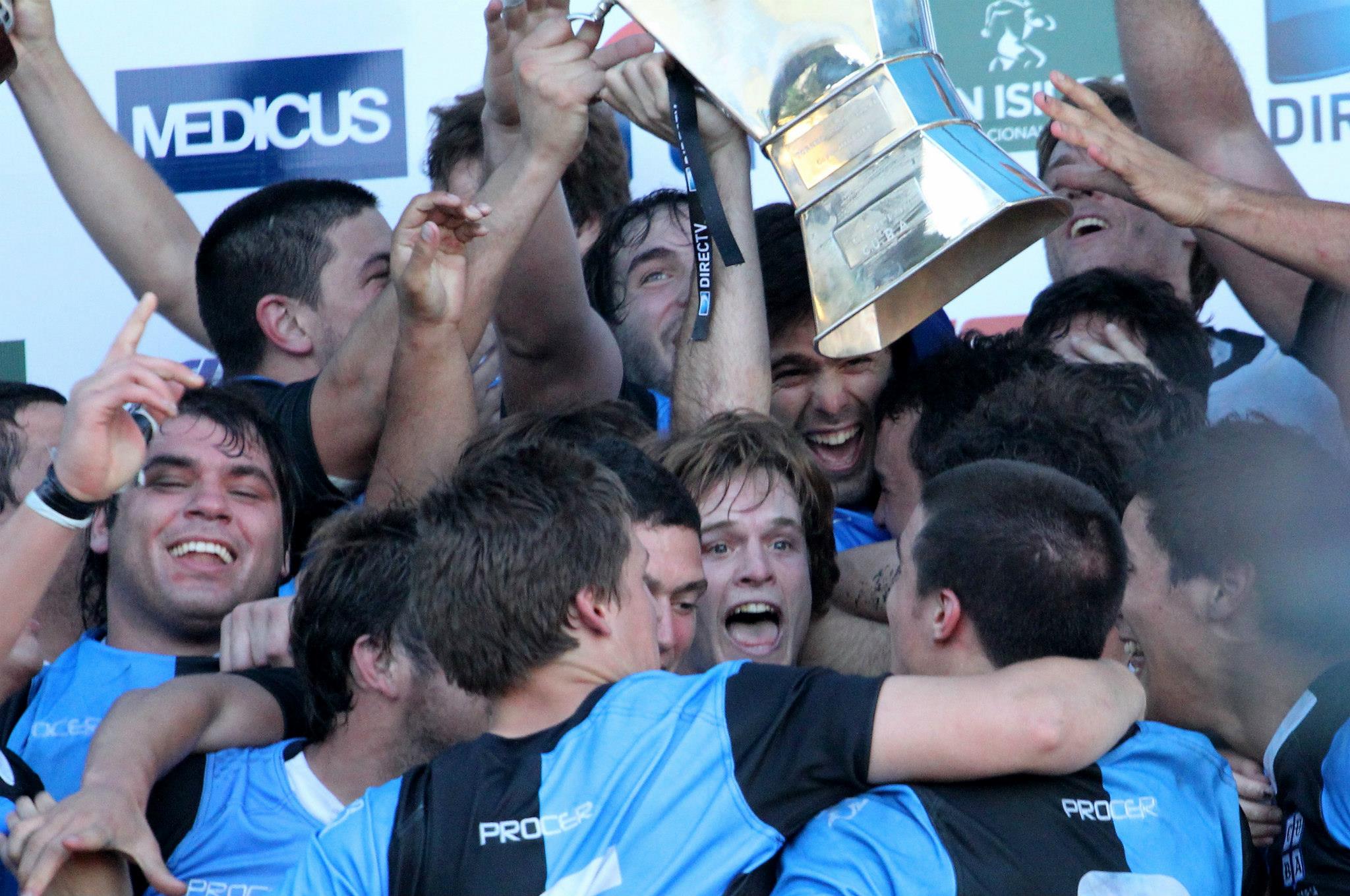 Pedro BENCE PIERES -  Club Universitario de Buenos Aires -  - Rugby - CUBA (11) vs (9) Hindu - Final URBA 2013 (Festejo & Jugadores) (#CUBAHindu2013URBAjugadores) Photo by: Luis Robredo | Siuxy Sports 2013-10-26