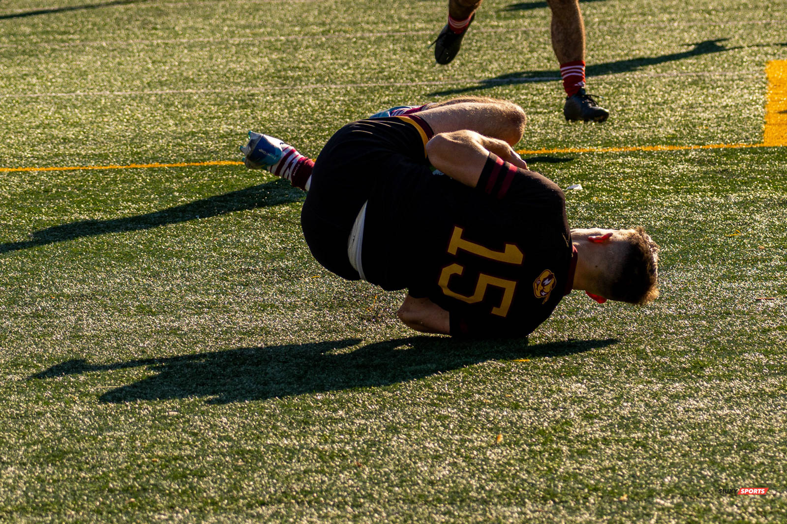 Stanislas BLAZKOWSKI -  Université Concordia -  - Rugby -  (#McGillvsConcordiaFinalsM) Photo by:  | Siuxy Sports 2021-11-06