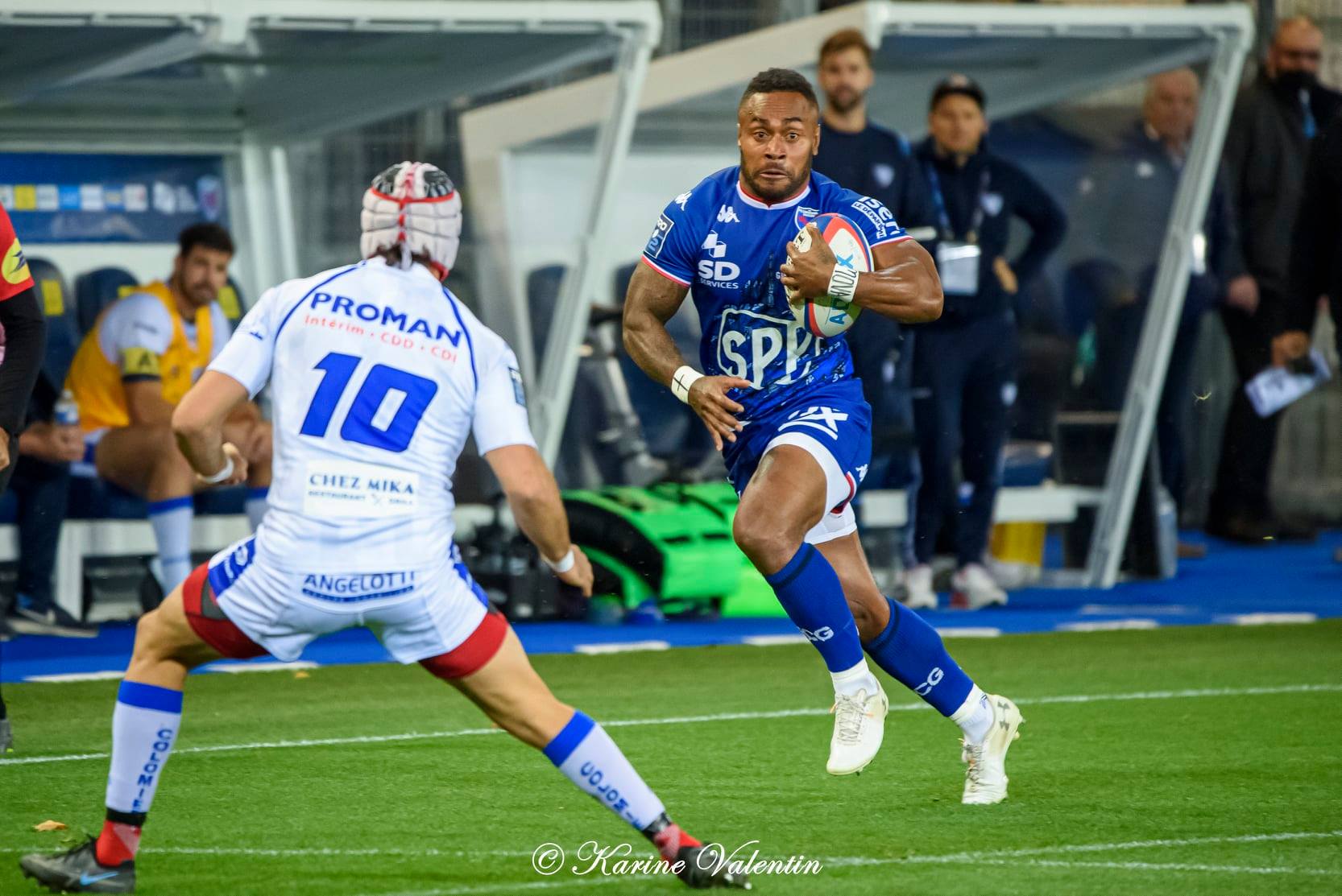  FC Grenoble Rugby - US Colomiers - Rugby - Grenoble Vs Colomiers (#FCGvsUSCRoct2021) Photo by: Karine Valentin | Siuxy Sports 2021-10-29