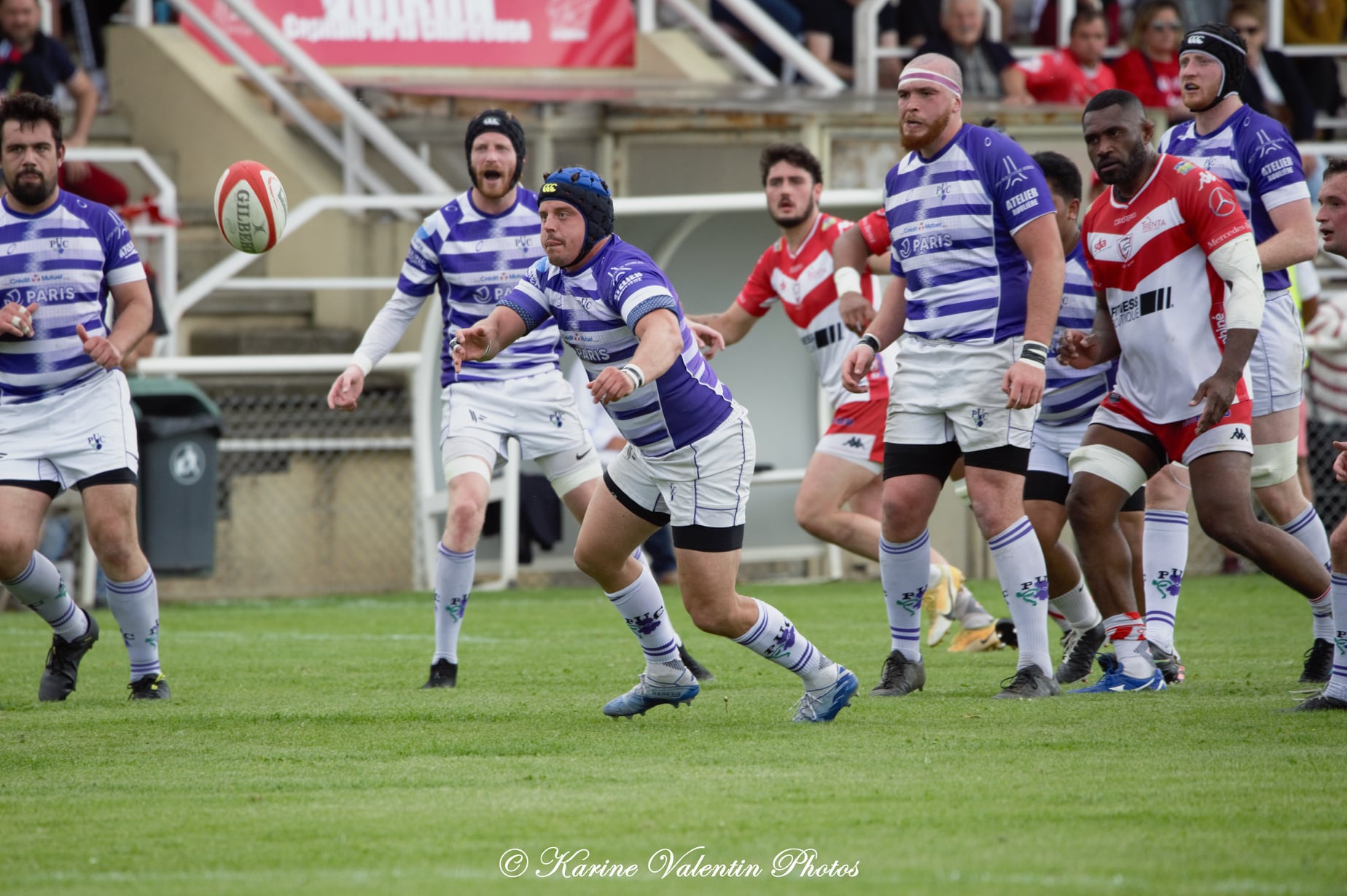  Stade Olympique Voironnais - Paris Université Club - Rugby - SOV (12) vs (47) PUC (#SOVPUC2022) Photo by: Karine Valentin | Siuxy Sports 2022-05-08