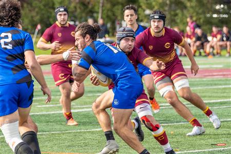 RSEQ - Rugby Masc - Concordia U. (24) vs (22) U. de Montréal - Reel A2 - 1er mi-temps