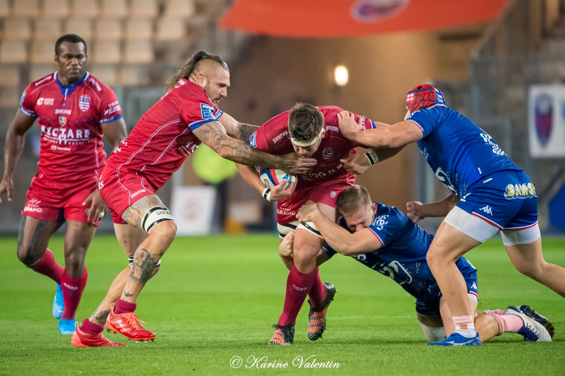  FC Grenoble Rugby - AS Béziers Hérault - Rugby - FC Grenoble Rugby vs. AS Béziers Hérault (#FCGvsASBHoct2021) Photo by: Karine Valentin | Siuxy Sports 2021-10-15