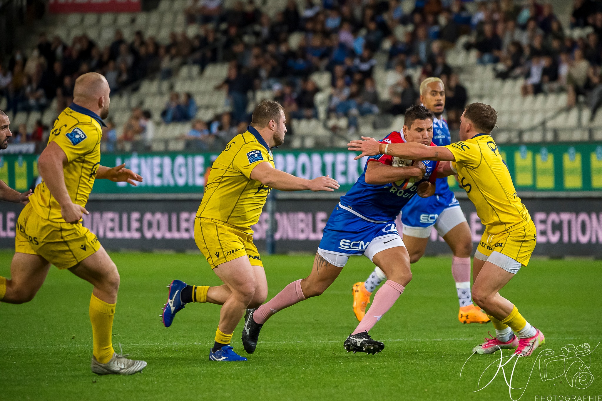  FC Grenoble Rugby - USON Nevers - Rugby - FC GRENOBLE RUGBY (19) VS USON NEVERS (18) - 2022 (#FCGvsUSONm22022) Photo by: Karine Valentin | Siuxy Sports 2022-10-27