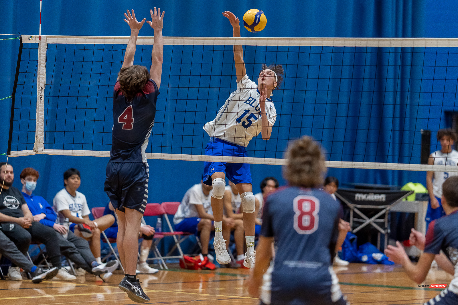  Cégep de l'Abitibi-Témiscamingue - College Dawson - Volleyball - RSEQ - Volleyball C M D2 Sud-Ouest - Tournoi 4 - Section A - Gaillards (2) vs (0) Blues (#RSEQVoll2022ABIDAW) Photo by: Dan Taylor-Morin | Siuxy Sports 2022-12-04