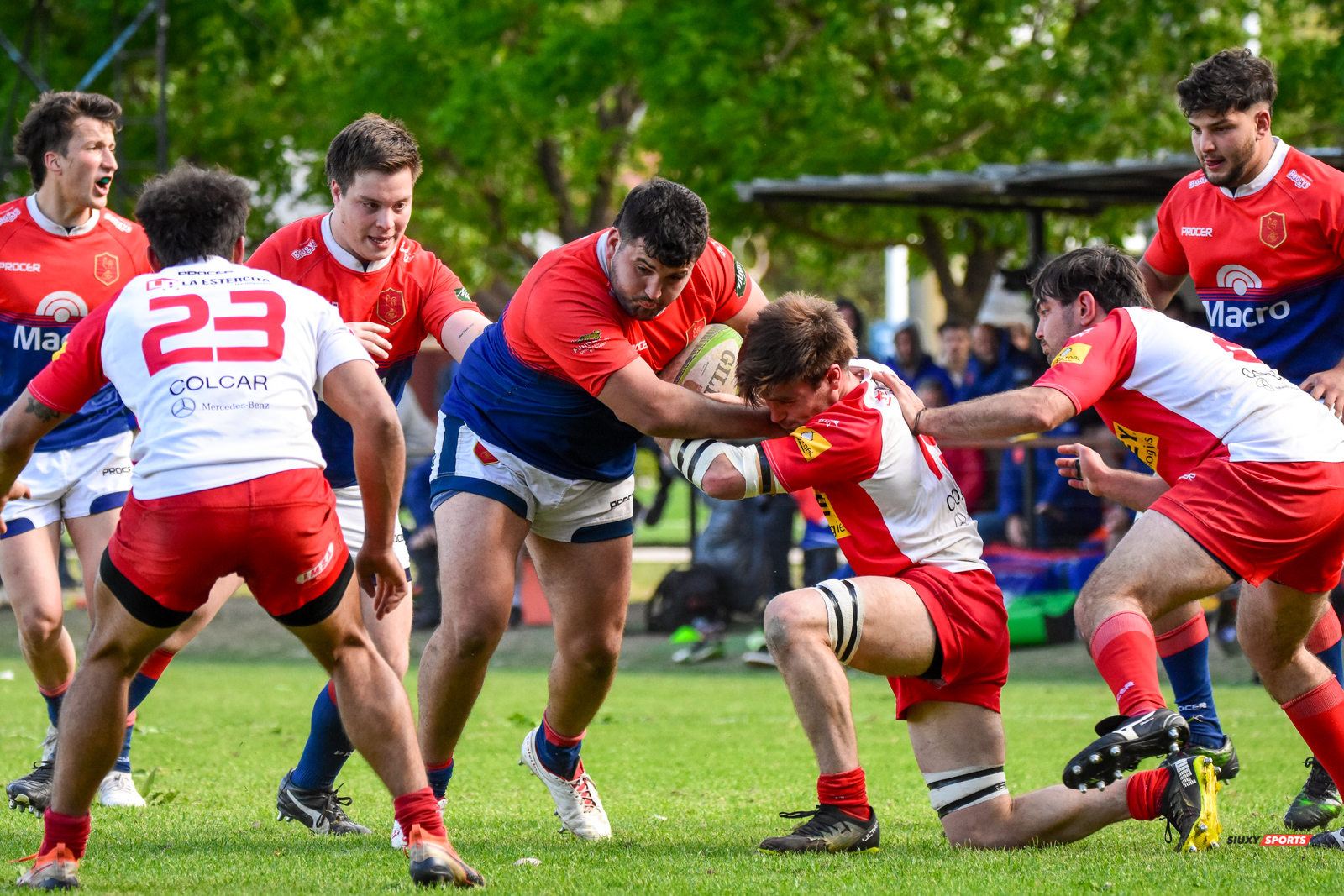 Agustin CALVI - Luca RAFFAELLI -  Asociación Deportiva Francesa - Mariano Moreno - Rugby - URBA 1A - Deportiva Francesa (17) vs (13) Mariano Moreno - Primera (#ADFMMPri2022) Photo by: Ignacio Pousa | Siuxy Sports 2022-10-08