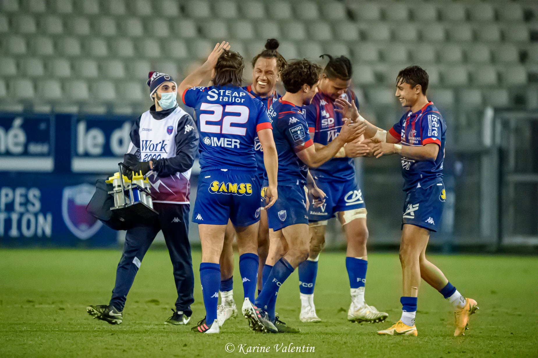 FC Grenoble Rugby - AS Béziers Hérault - Rugby - FC Grenoble VS ASBH (#GrenobleASBH2021jan) Photo by: Karine Valentin | Siuxy Sports 2021-01-29