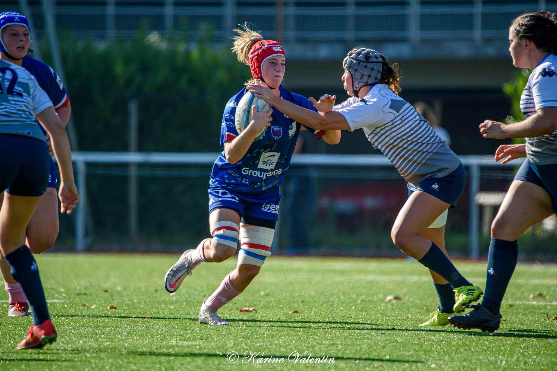  FC Grenoble Rugby - Montpellier Hérault Rugby - Rugby - FC Grenoble VS Montpellier U18 (#GrenobleVsMontpll2021octU18) Photo by: Karine Valentin | Siuxy Sports 2021-10-18