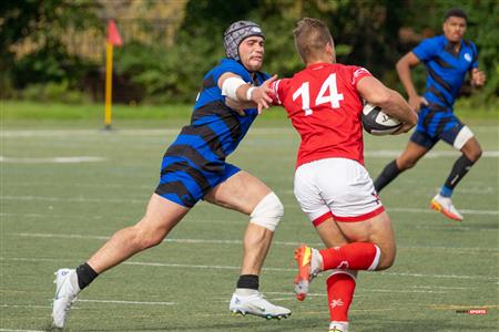 RSEQ Rugby Masc - U. de Montréal (10) vs (34) McGill - Reel A1 - 1er mi-temps
