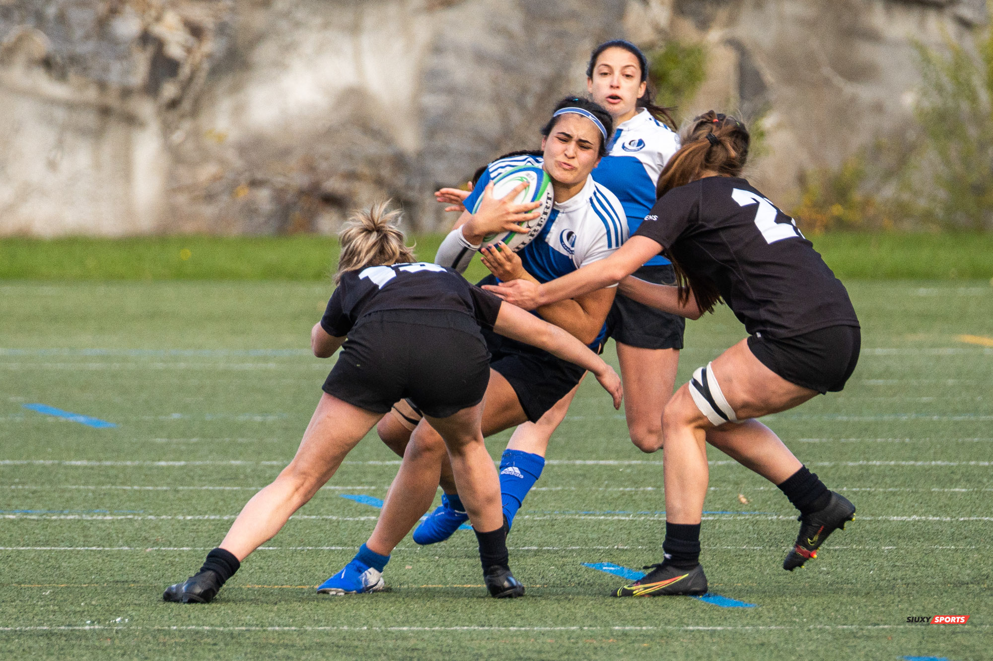 Ophélia POISSON-VECCHIO -  Université de Montréal - Université Carleton - Rugby -  (#3UdeMvsCarletonF) Photo by:  | Siuxy Sports 2021-11-07